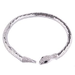 Python Necklace Silver