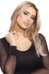 2 Sided Choker Gold