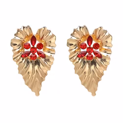 Wilma Red Earrings