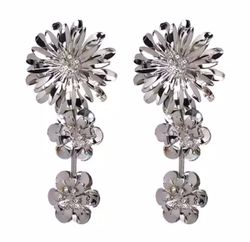 Magdalena Earrings Silver