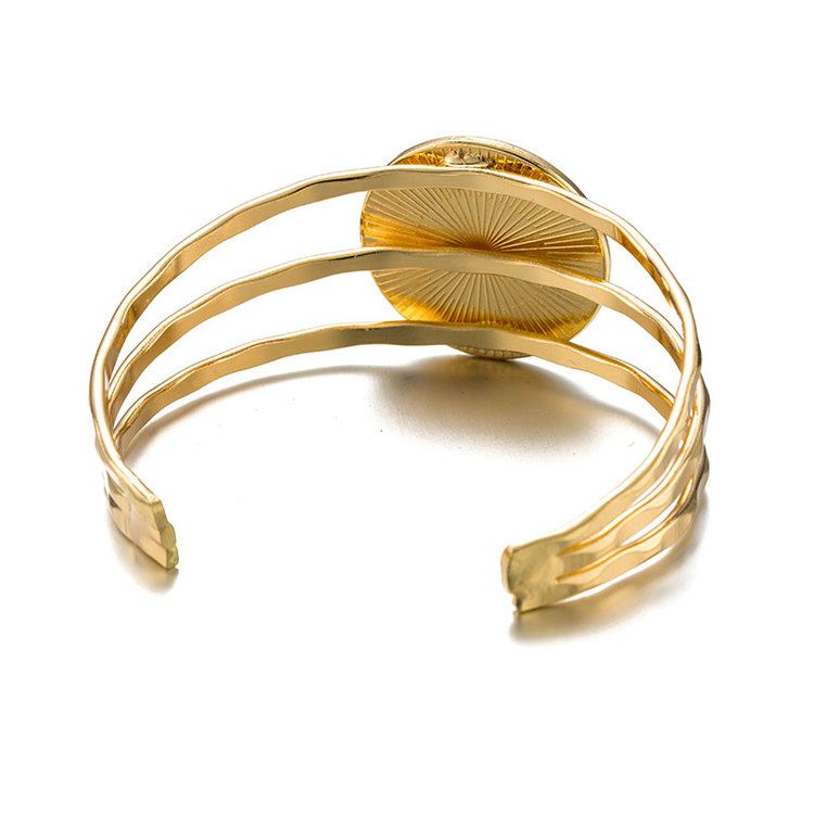 Ellen Black Marble Bracelet