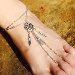 Dreamcatcher Foot Chain