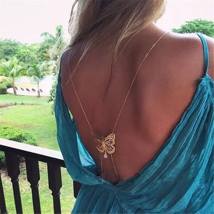 Butterfly bodychain