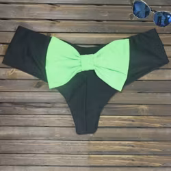 Zaina Bottom Green