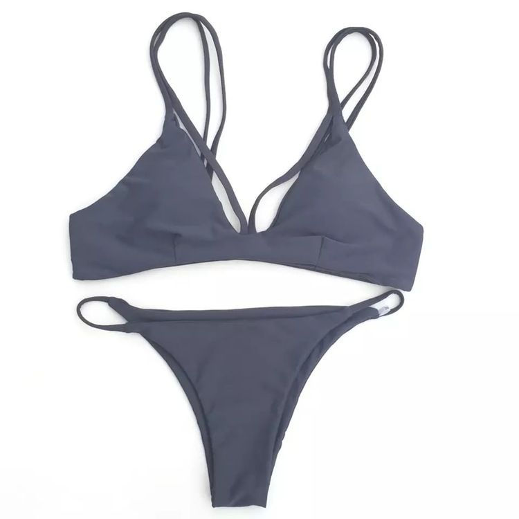 Fanny Bikini Grey