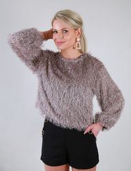 Cozy Chrissie Sweater Grey