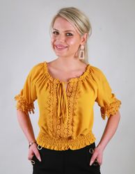 Sussie Top Yellow