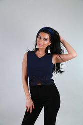 Caroline Top Navy