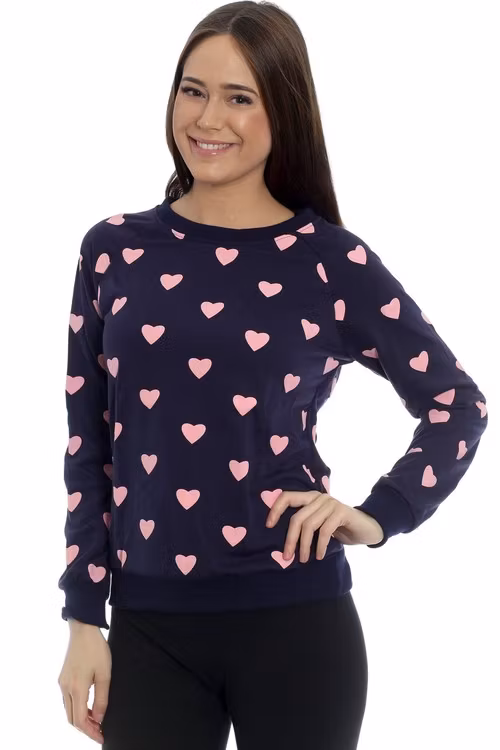 Lovely Dark Blue Sweater