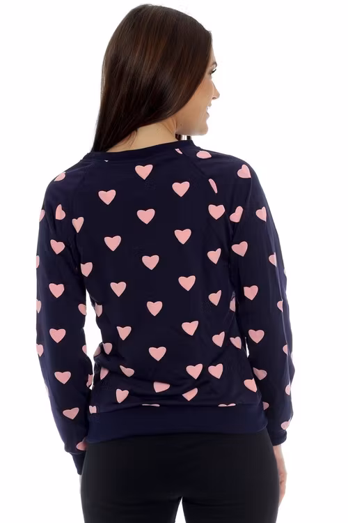 Lovely Dark Blue Sweater