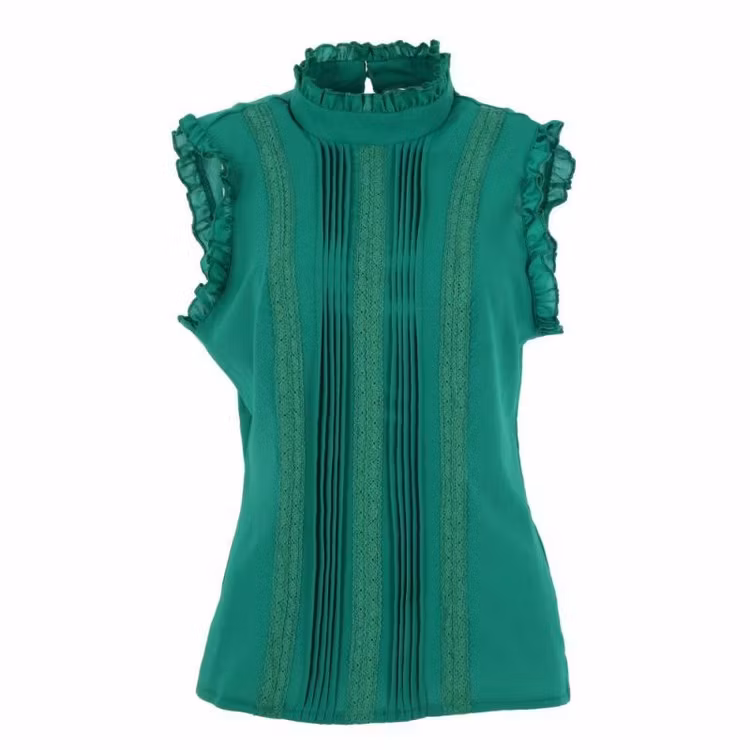 Valery Top Green
