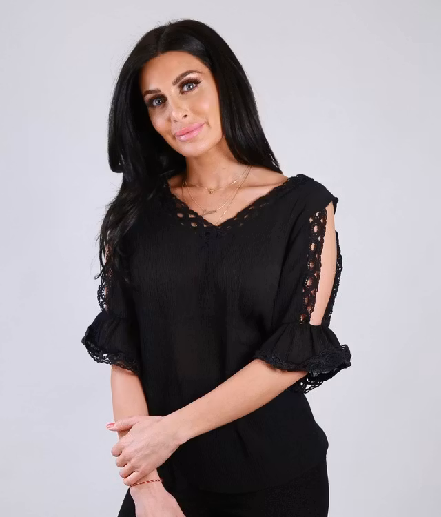 Melinda Top Black