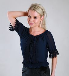 Sussie Top Navy