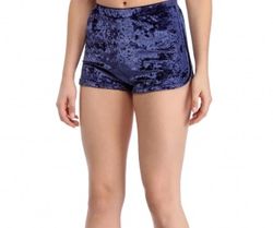 Mrs. Velvet Shorts Crushed Blue