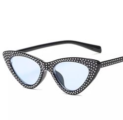 Cindy Sunglasses Black/Blue