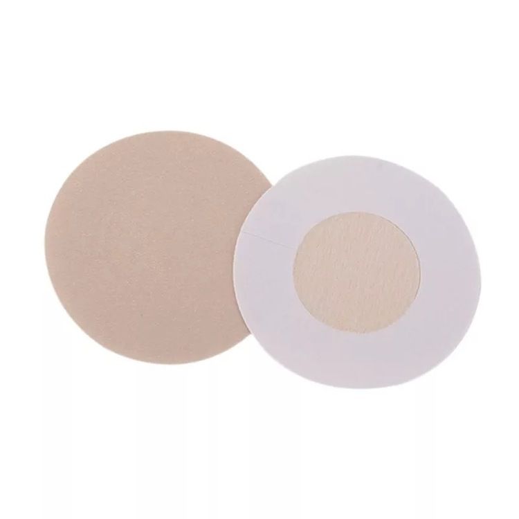 Nipple Cover Stickers Nude 1 Pair Round