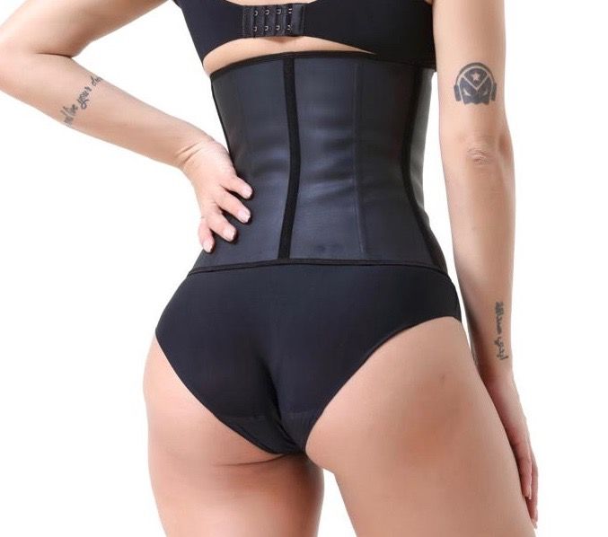 Detta är en waisttrainer/träningskorsett