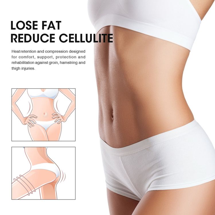 Waist and Legs Neoprene Waisttrainer Black