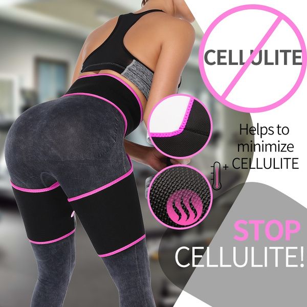 Waist and Legs Neoprene Waisttrainer Black