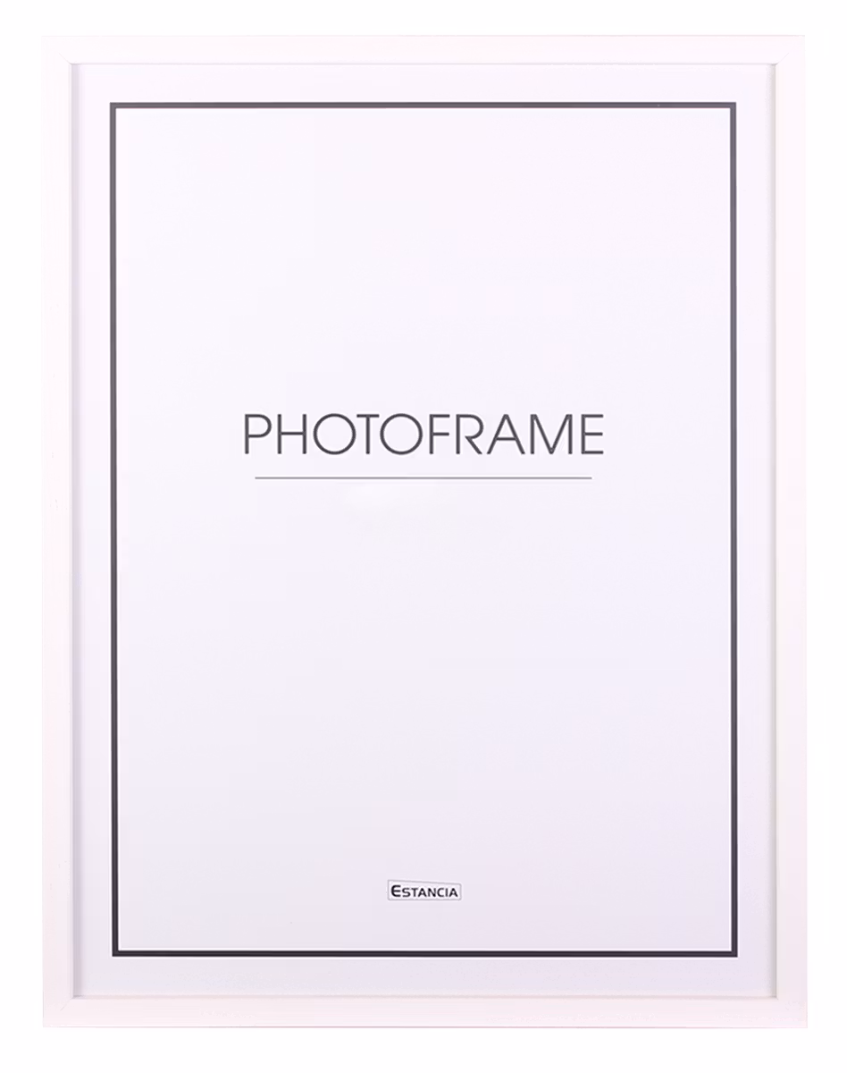 Fotoram Oslo Vit Plexiglas