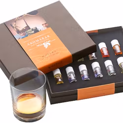 Whiskey och vindoftskit med 12 st doftessenser