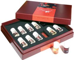 AROMABAR RED Vindoftskit med 12 st doftessenser Röttvin