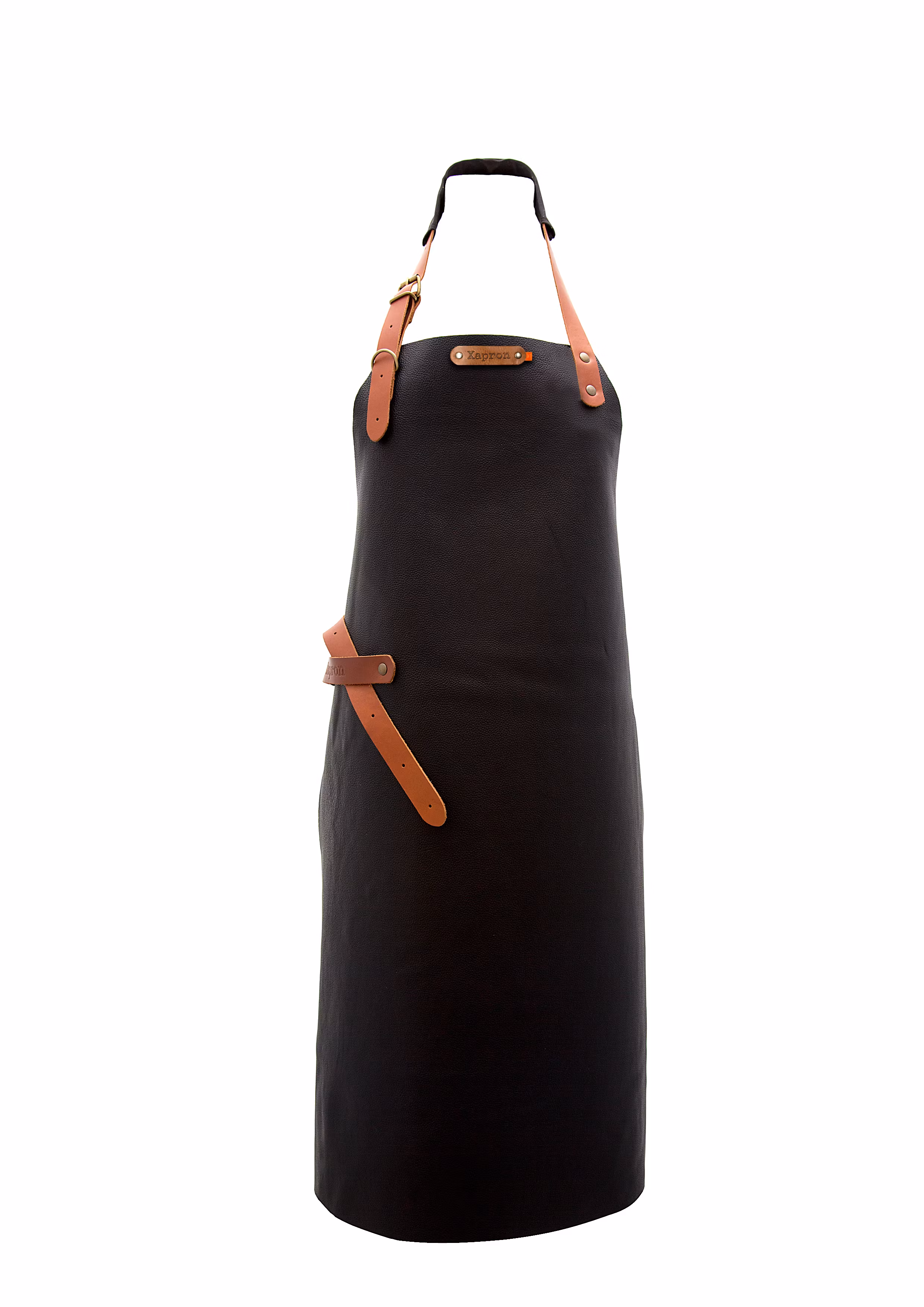 Skinnförkläde NEW YORK BLACK 74 CM