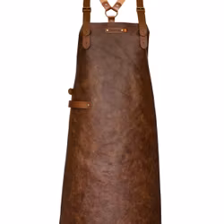 Skinnförkläde ATLANTA SHOULDER BRANDY 82 cm