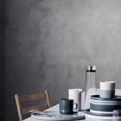 Ljusgrå Desserttallrik