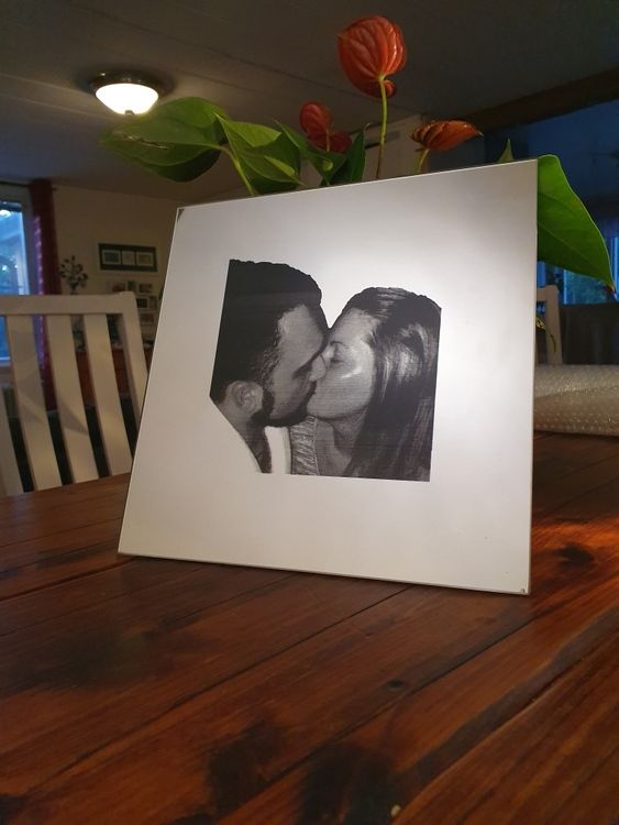 Spegel med Fotografi