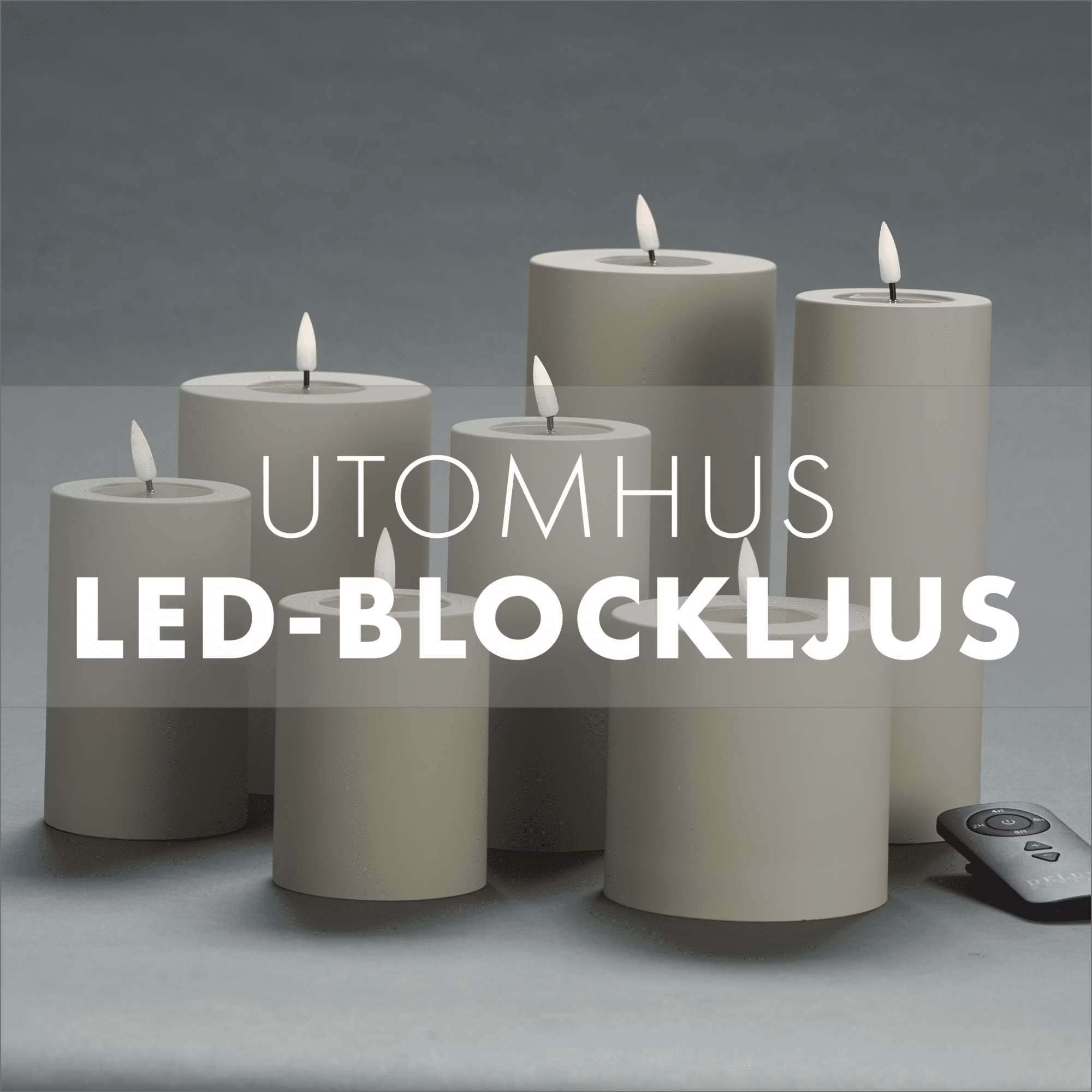 Utomhus LED-Blockljus - Haika Adventure AB