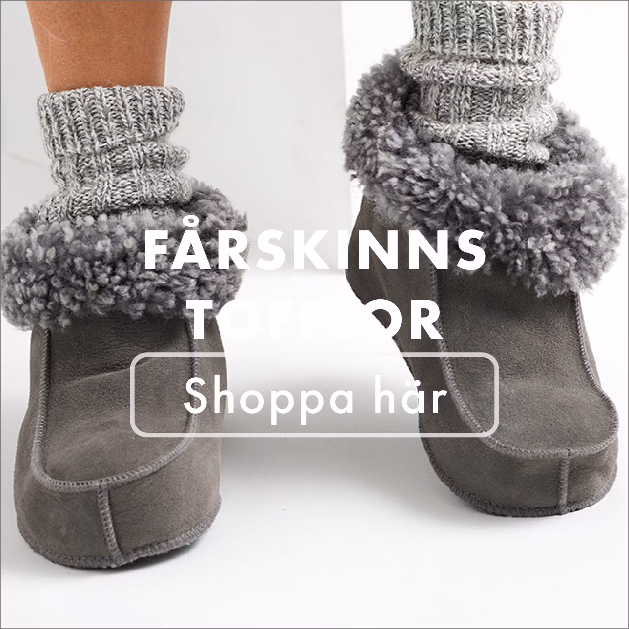 Fårskinnstofflor - Haika Adventure AB