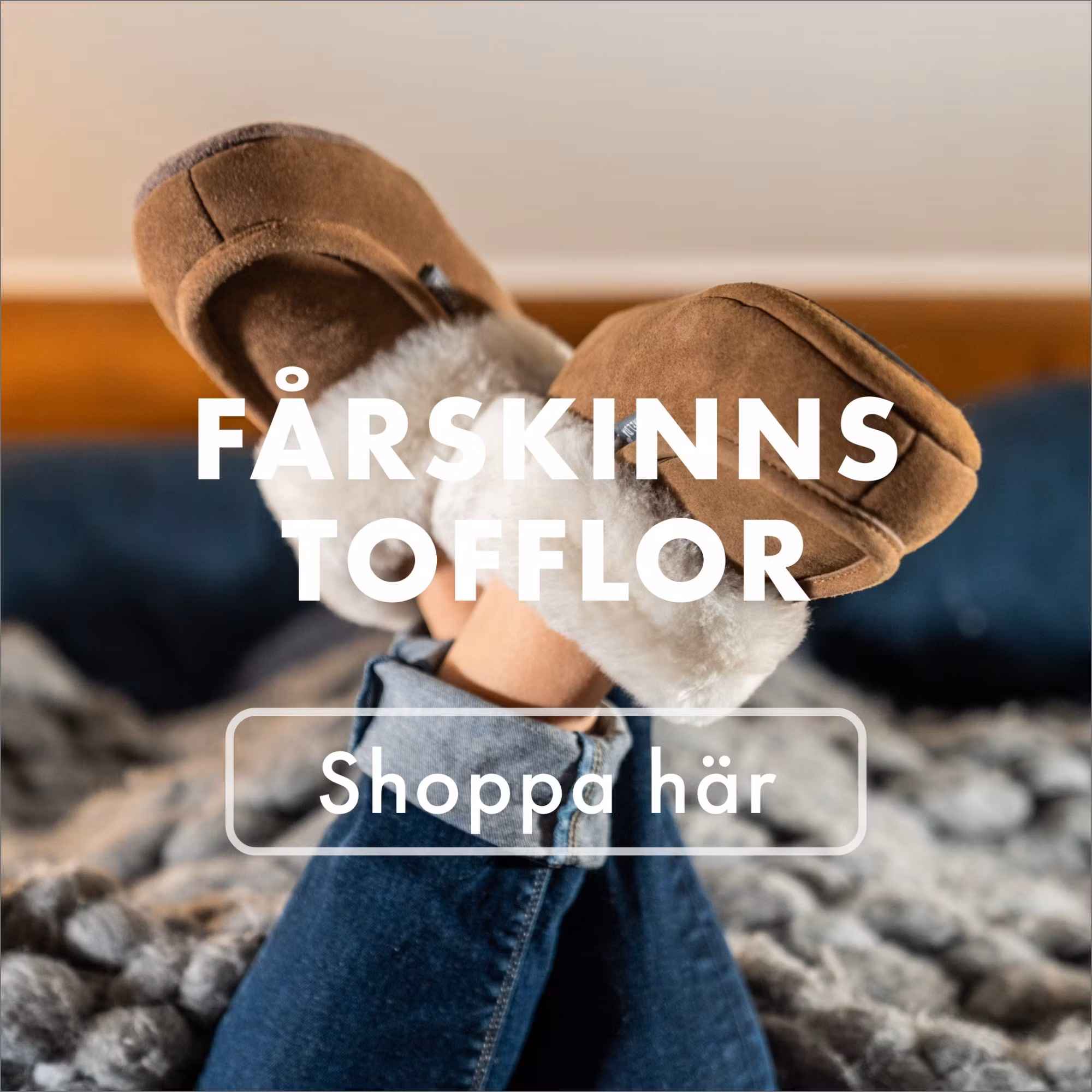 Fårskinnstofflor - Haika Adventure AB