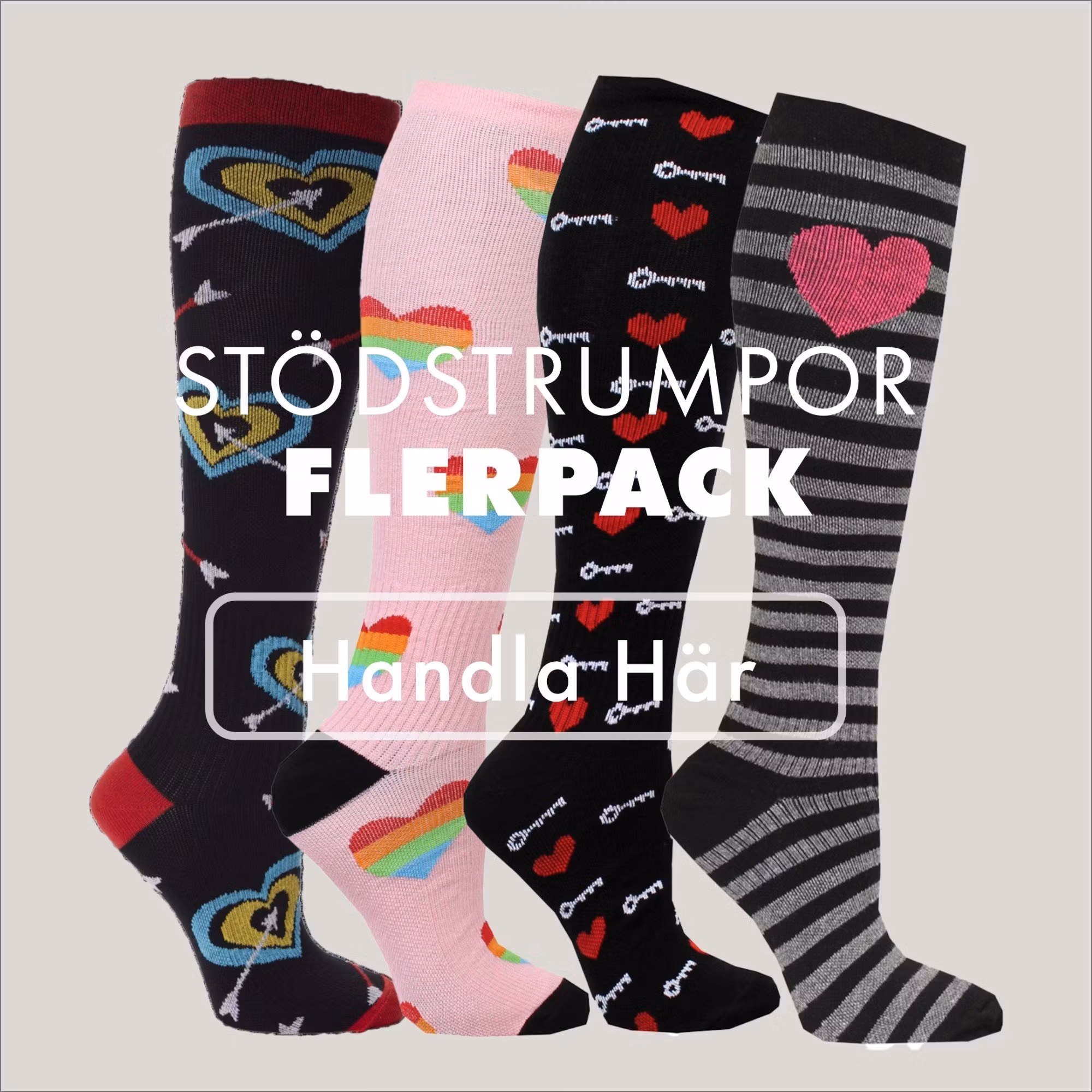 Flerpack Stödstrumpor - Haika Adventure AB