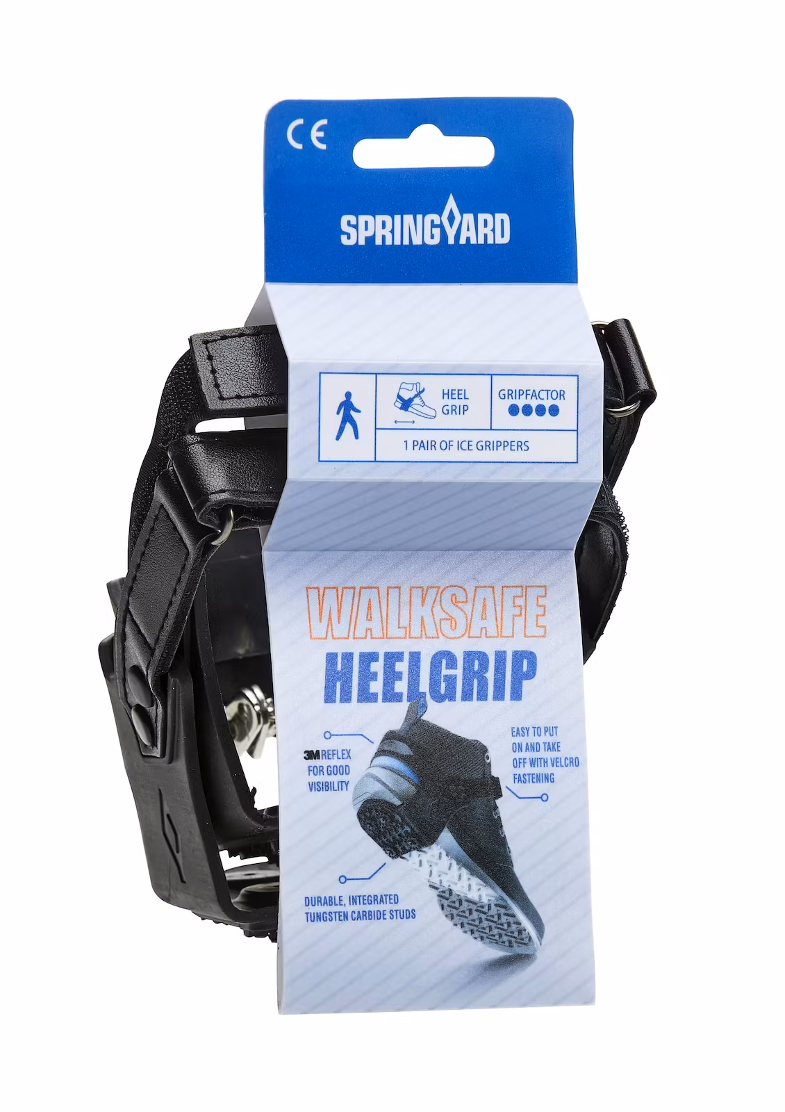 Broddar Heelgrip  Walksafe / För promenader / Enkel att ta på
