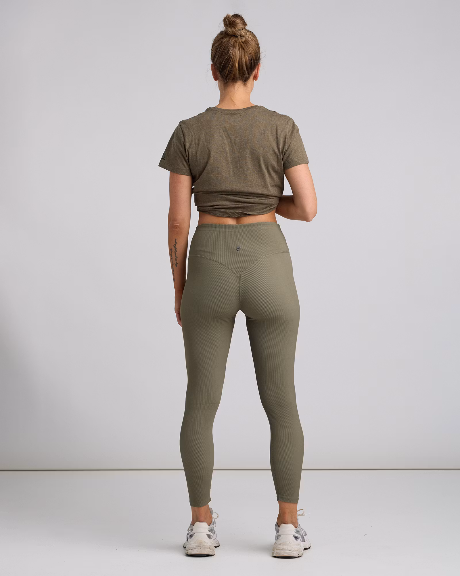 Ribbtights High Waist - Army