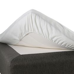 Dra-på-Lakan Vit Dubbelsäng Extra Stor B210xL210cm