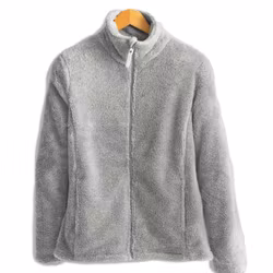 Softpilejacka Dam True North, Ljusgrå