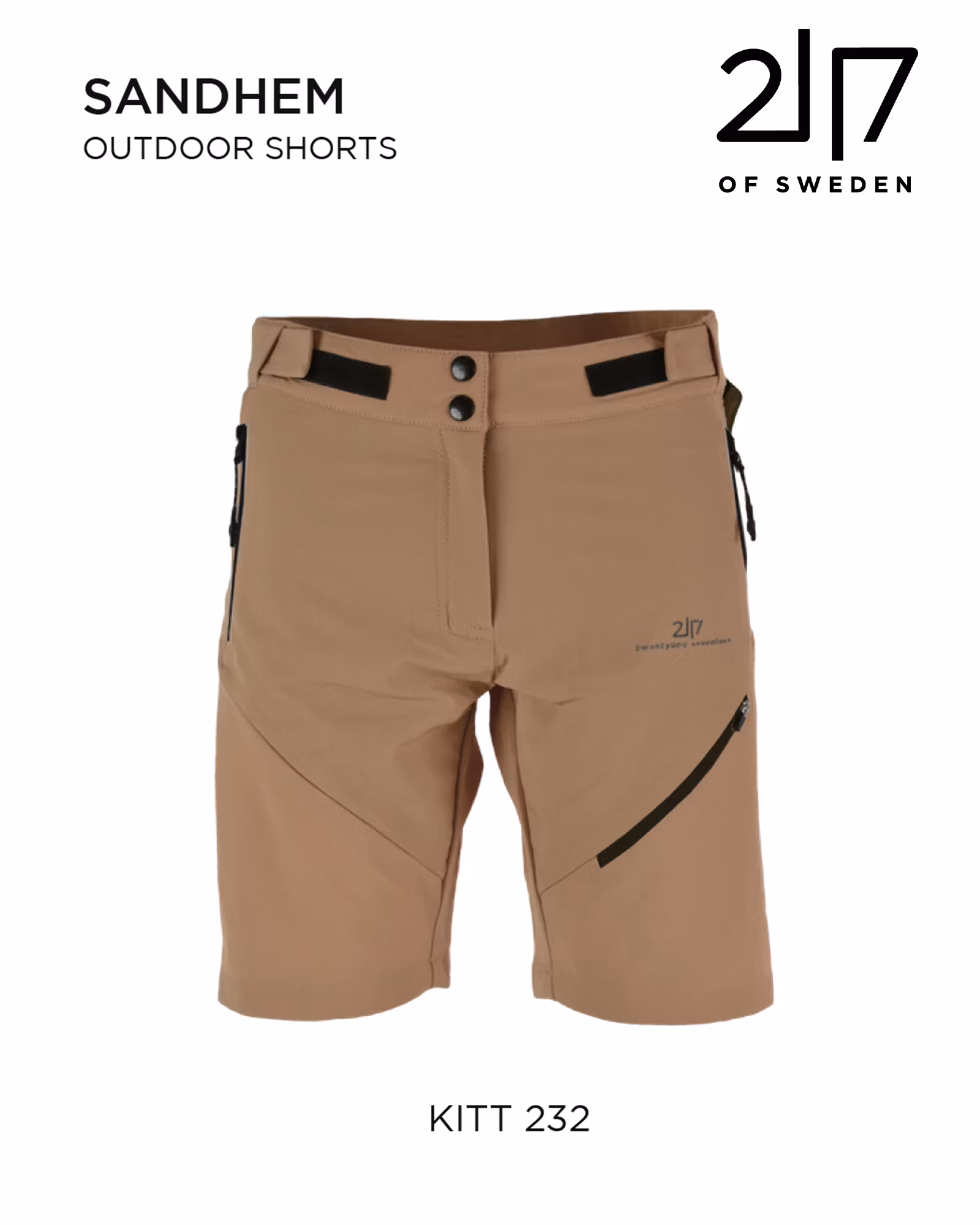 Quick-Dry Stretch Outdoor Shorts Herr, Kitt