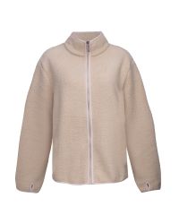 Jacka Fleece Pile Soft Dam, Svart
