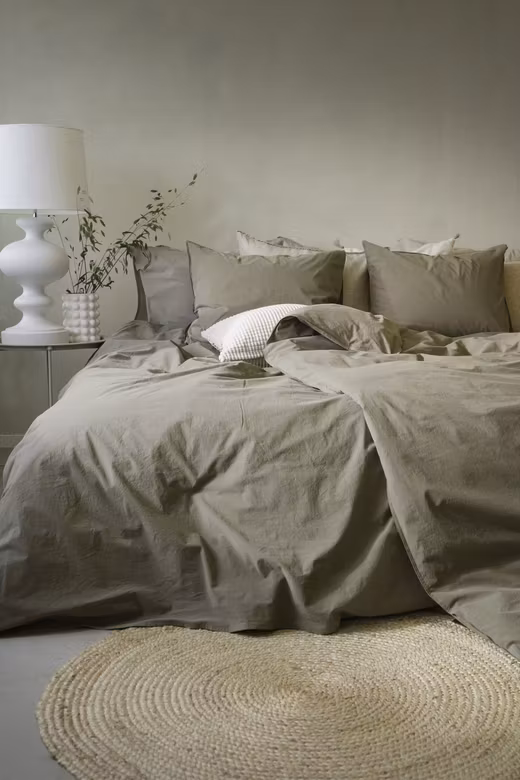 Påslakanset 3 del - Washed Percale, Forest