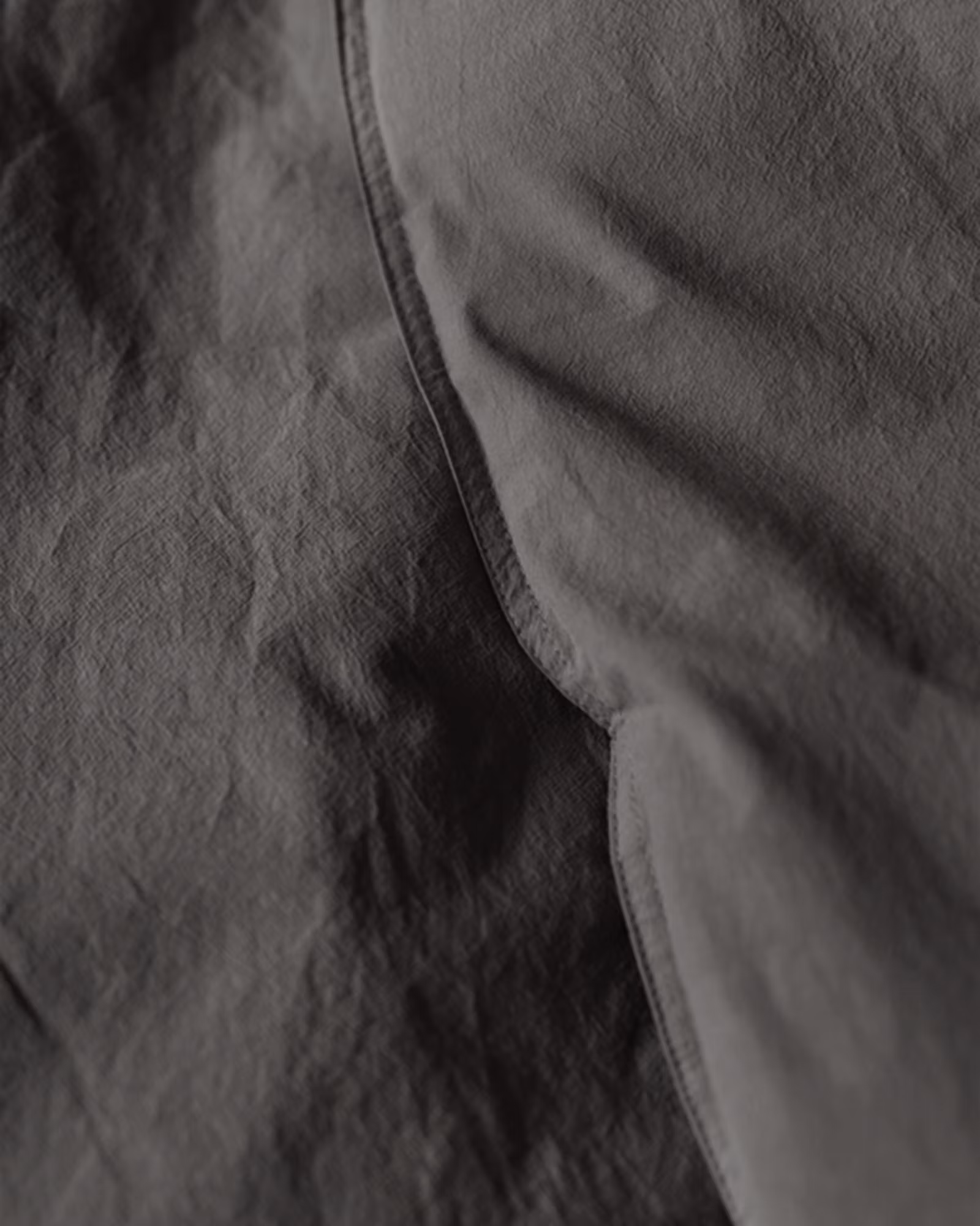 Påslakanset 3 del - Washed Percale, Antracit