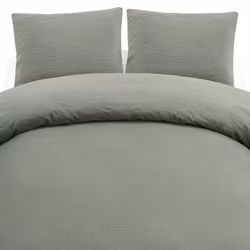 Påslakanset 3 del - Bomullsmuslin, Grön