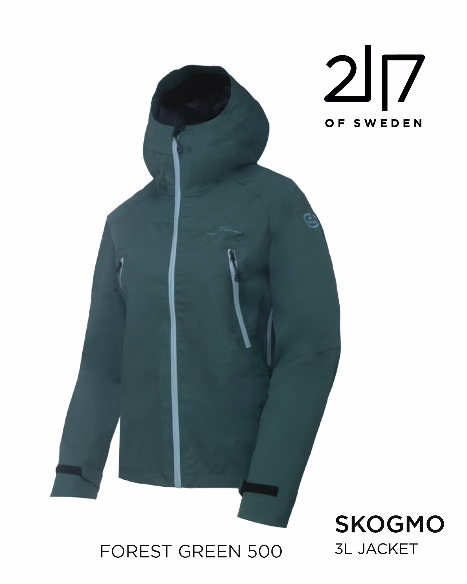 Jacket 3Layer Outdoor Women - Grön