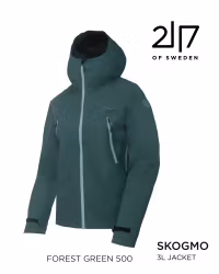Jacket 3Layer Outdoor Women - Grön