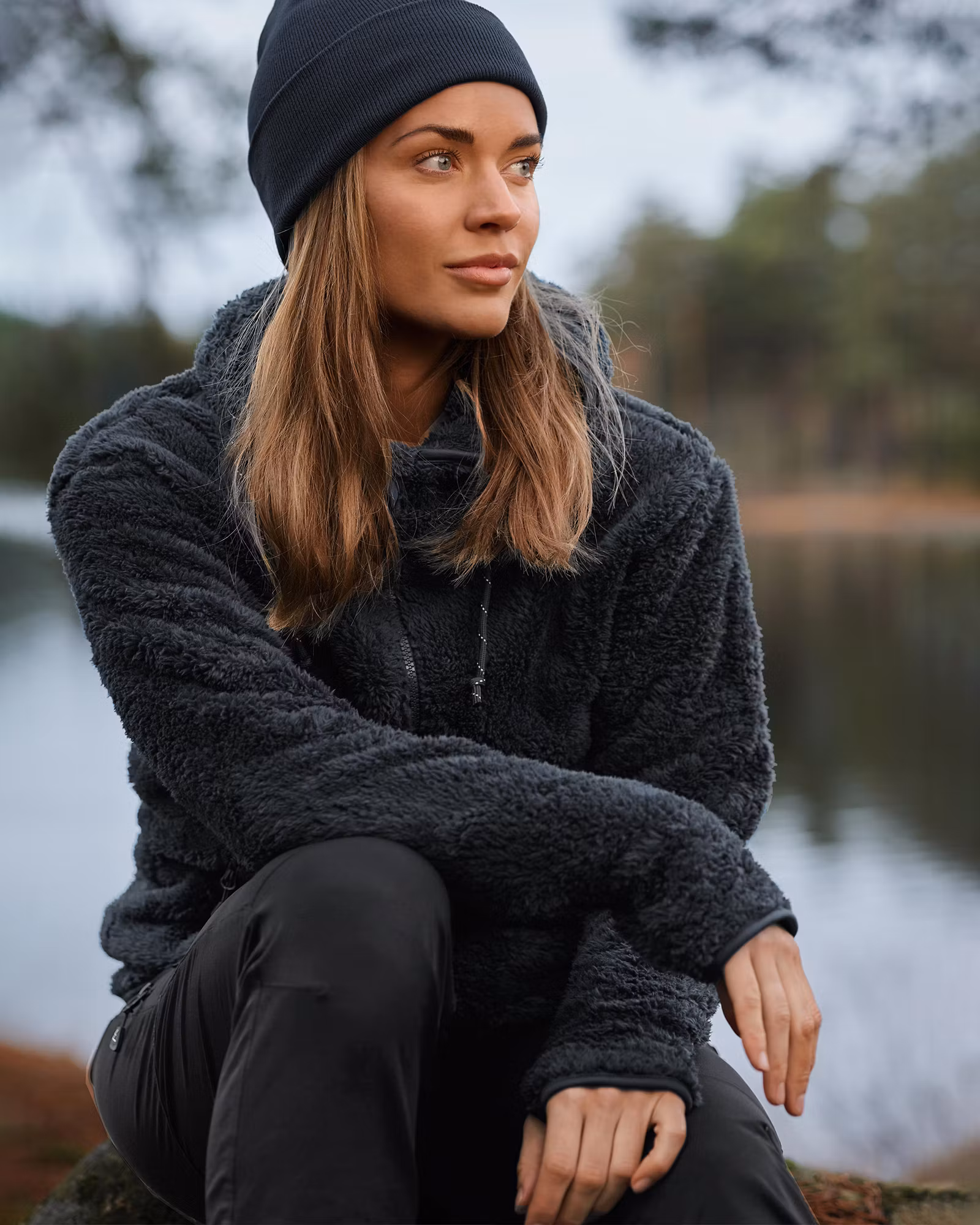 Byxa i 4-Vägs 1D25 Dam (Short) - Svart