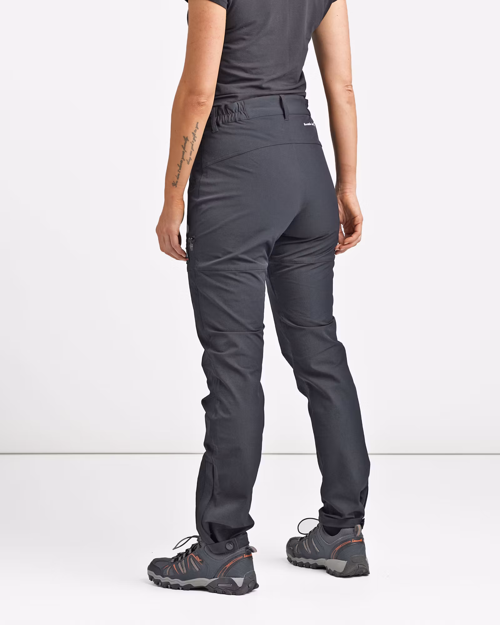 Friluftsbyxa Dam 4-Vägs Stretch – 1D26 Regular Fit - Grön