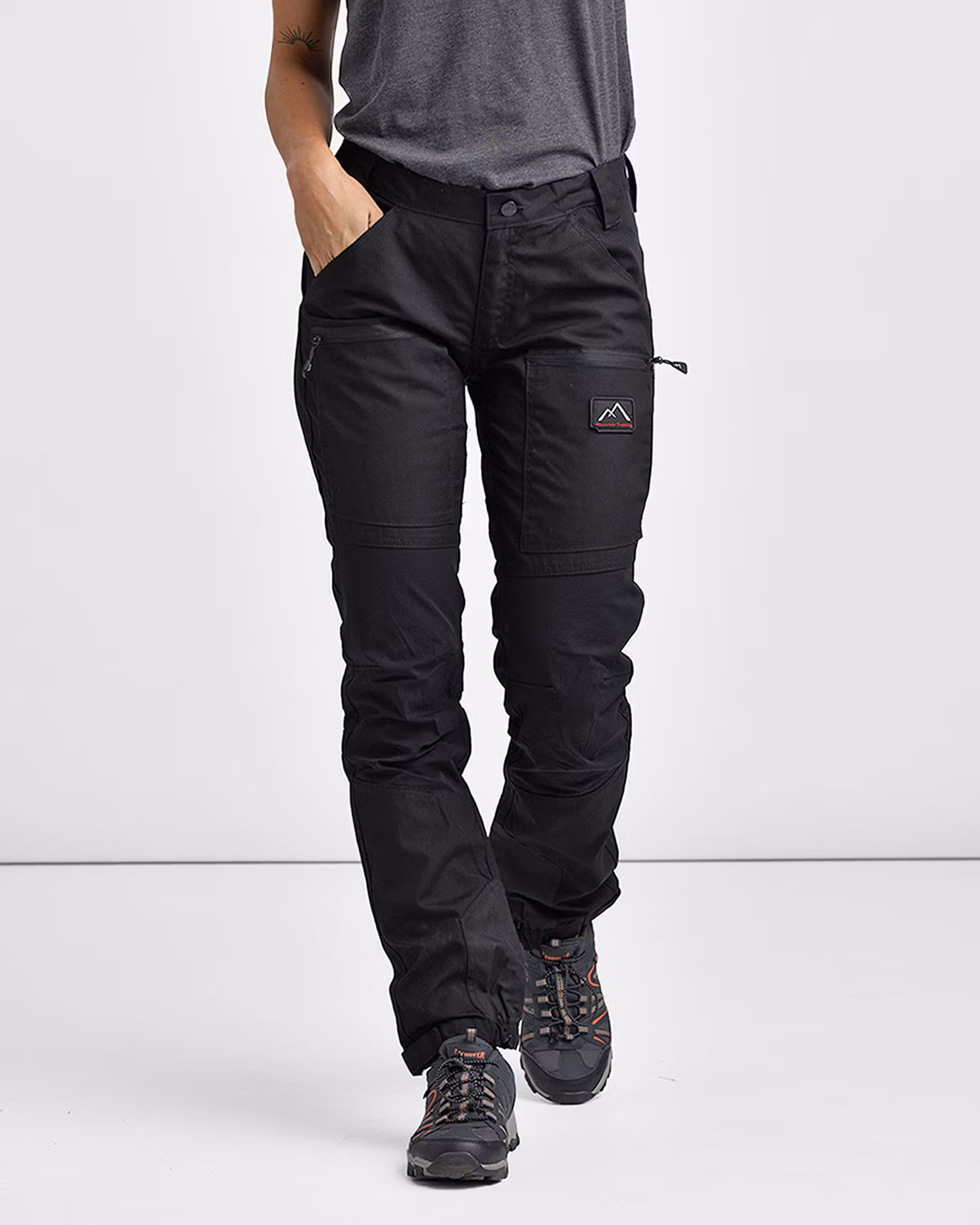 Lakewood Outdoorbyxor 7D21-Regular Fit Dam – TC-Duralite & Stretch | Mountain Trekking -Svart