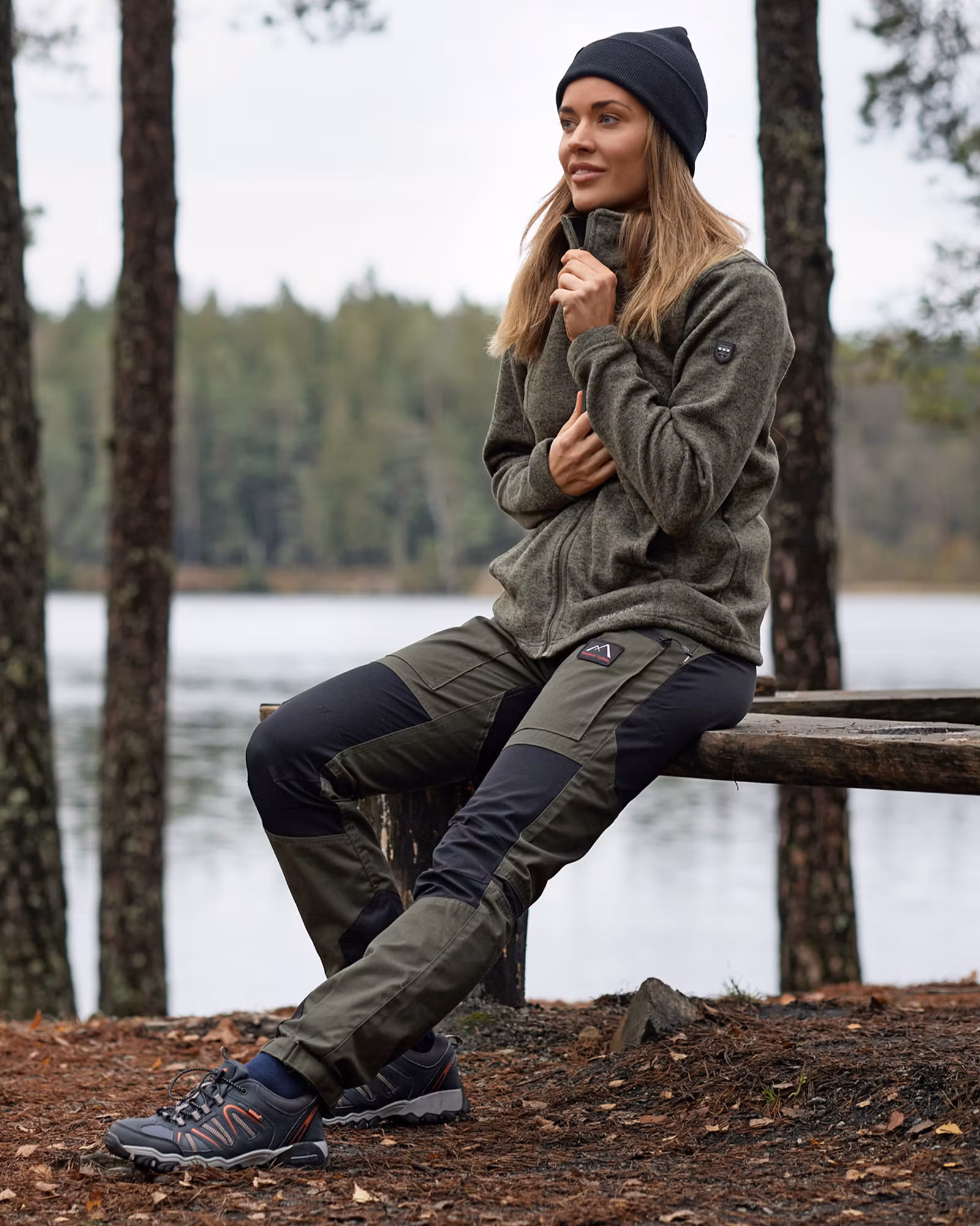 Lakewood Outdoorbyxor 8D21-Regular Fit Dam – TC-Duralite & Stretch | Mountain Trekking -Skogsgrön