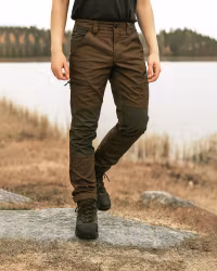 3H24 Outdoorbyxa Herr TC Duralite – 4-vägsstretch Regular Fit, Brown | Mountain Trekking